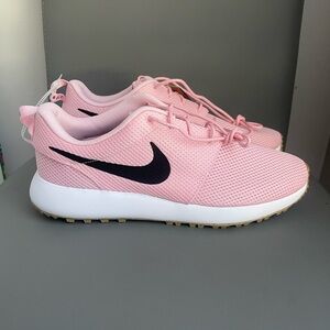 Nike Roshe G Next Nature Spikeless Golf Shoes Pink Black  Men's 9.5 Women’s 11